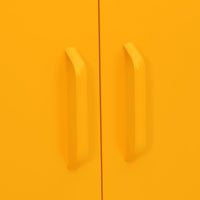 Thumbnail for Lagerschrank Senfgelb 80x35x101,5 cm Stahl