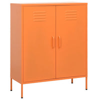 Thumbnail for Lagerschrank Orange 80x35x101,5 cm Stahl