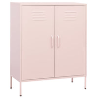 Thumbnail for Lagerschrank Rosa 80x35x101,5 cm Stahl