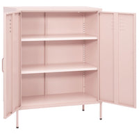 Thumbnail for Lagerschrank Rosa 80x35x101,5 cm Stahl