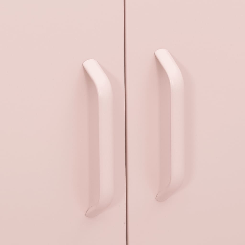 Lagerschrank Rosa 80x35x101,5 cm Stahl