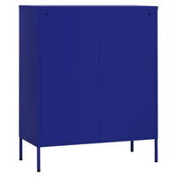 Thumbnail for Lagerschrank Marineblau 80x35x101,5 cm Stahl