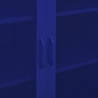 Thumbnail for Lagerschrank Marineblau 80x35x101,5 cm Stahl