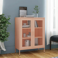 Thumbnail for Lagerschrank Rosa 80x35x101,5 cm Stahl