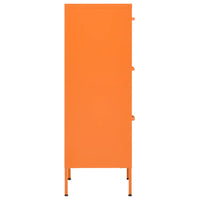 Thumbnail for Lagerschrank Orange 42,5x35x101,5 cm Stahl