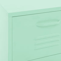 Thumbnail for Lagerschrank Minzgrün 42,5x35x101,5 cm Stahl