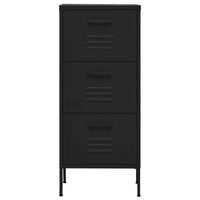 Thumbnail for Lagerschrank Schwarz 42,5x35x101,5 cm Stahl