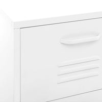 Thumbnail for Lagerschrank Weiß 42,5x35x101,5 cm Stahl