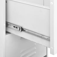 Thumbnail for Lagerschrank Weiß 42,5x35x101,5 cm Stahl