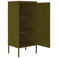Thumbnail for Lagerschrank Olivgrün 42,5x35x101,5 cm Stahl