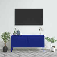 Thumbnail for TV-Schrank Marineblau 105x35x50 cm Stahl