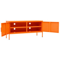 Thumbnail for TV-Schrank Orange 105x35x50 cm Stahl
