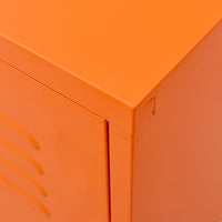 Thumbnail for TV-Schrank Orange 105x35x50 cm Stahl