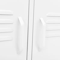 Thumbnail for TV-Schrank Weiß 105x35x50 cm Stahl