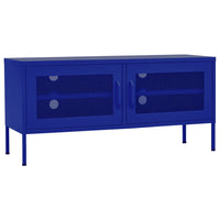 Thumbnail for TV-Schrank Marineblau 105x35x50 cm Stahl