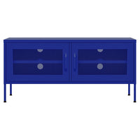 Thumbnail for TV-Schrank Marineblau 105x35x50 cm Stahl