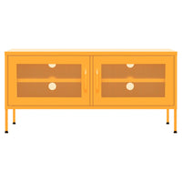 Thumbnail for TV-Schrank Senfgelb 105x35x50 cm Stahl