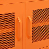 Thumbnail for TV-Schrank Orange 105x35x50 cm Stahl