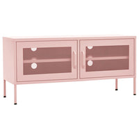 Thumbnail for TV-Schrank Rosa 105x35x50 cm Stahl