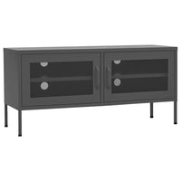 Thumbnail for TV-Schrank Anthrazit 105x35x50 cm Stahl