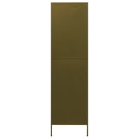Thumbnail for Kleiderschrank Olivgrün 90x50x180 cm Stahl