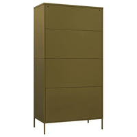 Thumbnail for Kleiderschrank Olivgrün 90x50x180 cm Stahl