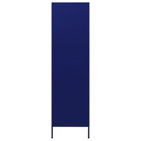 Thumbnail for Kleiderschrank Marineblau 90x50x180 cm Stahl