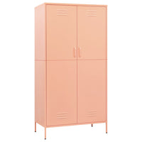 Thumbnail for Kleiderschrank Rosa 90x50x180 cm Stahl