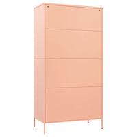 Thumbnail for Kleiderschrank Rosa 90x50x180 cm Stahl