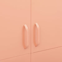Thumbnail for Kleiderschrank Rosa 90x50x180 cm Stahl