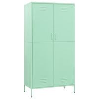 Thumbnail for Kleiderschrank Minzgrün 90x50x180 cm Stahl