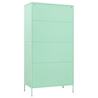 Thumbnail for Kleiderschrank Minzgrün 90x50x180 cm Stahl