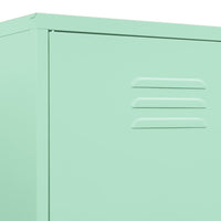 Thumbnail for Kleiderschrank Minzgrün 90x50x180 cm Stahl