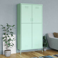 Thumbnail for Kleiderschrank Minzgrün 90x50x180 cm Stahl