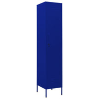 Thumbnail for Schließfachschrank Marineblau 35x46x180 cm Stahl