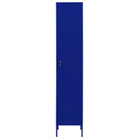 Thumbnail for Schließfachschrank Marineblau 35x46x180 cm Stahl