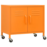 Thumbnail for Lagerschrank Orange 60x35x56 cm Stahl