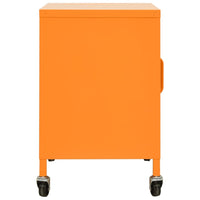 Thumbnail for Lagerschrank Orange 60x35x56 cm Stahl
