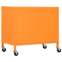 Thumbnail for Lagerschrank Orange 60x35x56 cm Stahl