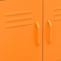 Thumbnail for Lagerschrank Orange 60x35x56 cm Stahl