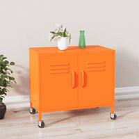 Thumbnail for Lagerschrank Orange 60x35x56 cm Stahl