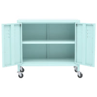 Thumbnail for Lagerschrank Mintgrün 60x35x56 cm Stahl