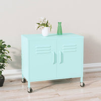 Thumbnail for Lagerschrank Mintgrün 60x35x56 cm Stahl