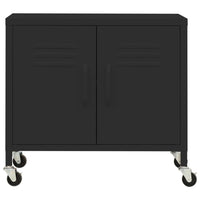 Thumbnail for Lagerschrank Schwarz 60x35x56 cm Stahl