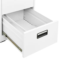 Thumbnail for Aktenschrank Weiß 46x62x72,5 cm Stahl