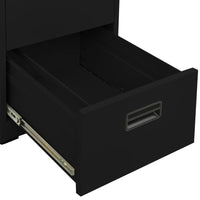 Thumbnail for Aktenschrank Schwarz 46x62x72,5 cm Stahl