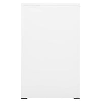 Thumbnail for Aktenschrank Weiß 46x62x102,5 cm Stahl