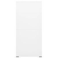 Thumbnail for Aktenschrank Weiß 46x62x133 cm Stahl