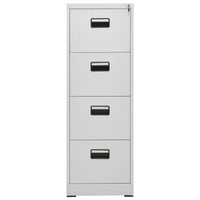 Thumbnail for Aktenschrank Hellgrau 46x62x133 cm Stahl