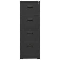 Thumbnail for Aktenschrank Anthrazit 46x62x133 cm Stahl